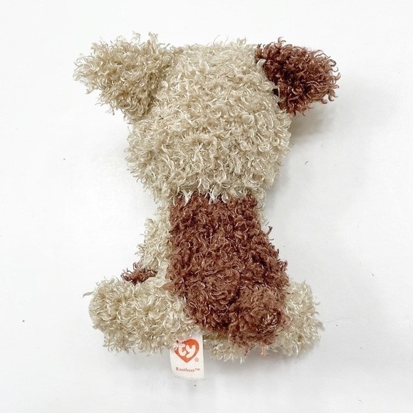 TY Rootbeer Beanie Baby puppy dog stuffed animal - Picture 3 of 5